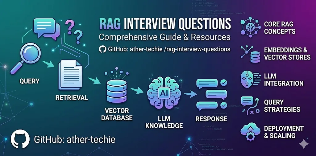 RAG (Retrieval-Augmented Generation) Interview Questions and Answers — 1297 Q&A covering 52 architectures and production failure modes